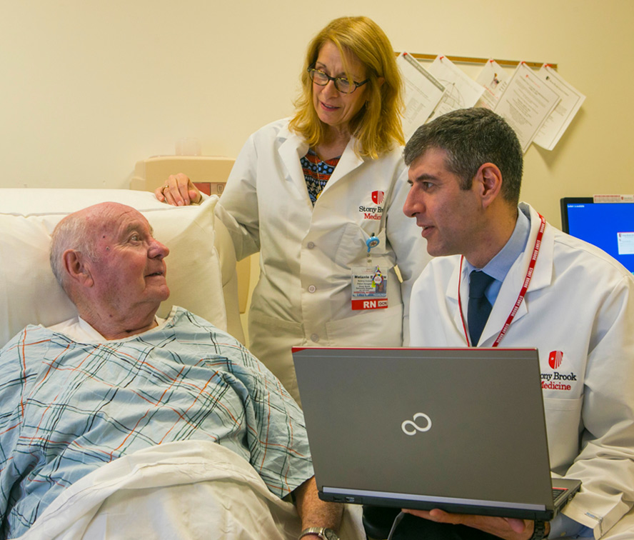 Cancer doctors and patients